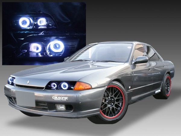 R32 ヘッドライト シールプロテクタ BNR32 HCR32 HNR32 ECR32 HR32 GT-R GTS スカイライン Ace工房 塗装剥げリペア SKYLINE LIGHT REPAIR