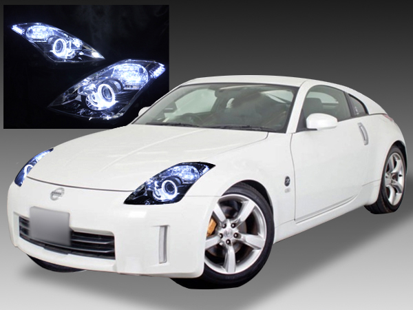 日産 フェアレディZ z33 後期型 純正 HID ヘッドライト 左右