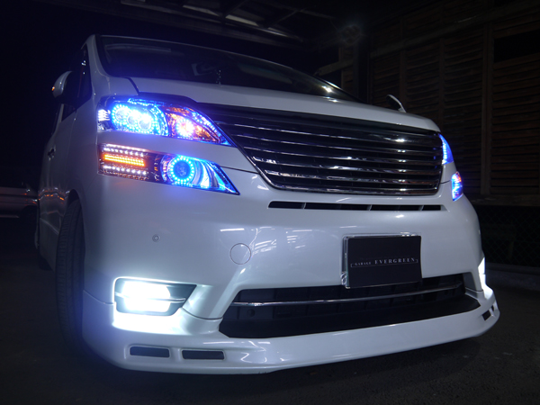 購入最安★ヴェルファイア ANH25W 右 ヘッドライト★HID 運転席側☆ ヘッドライト