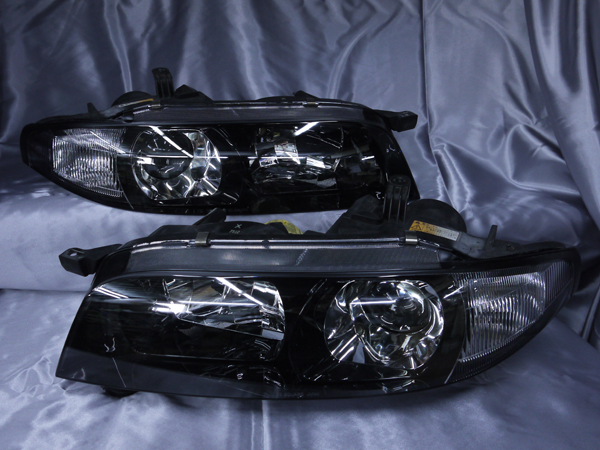 レンズ新品交換 R33 スカイライン 後期 キセノン GT-R 純正加工 ヘッド 