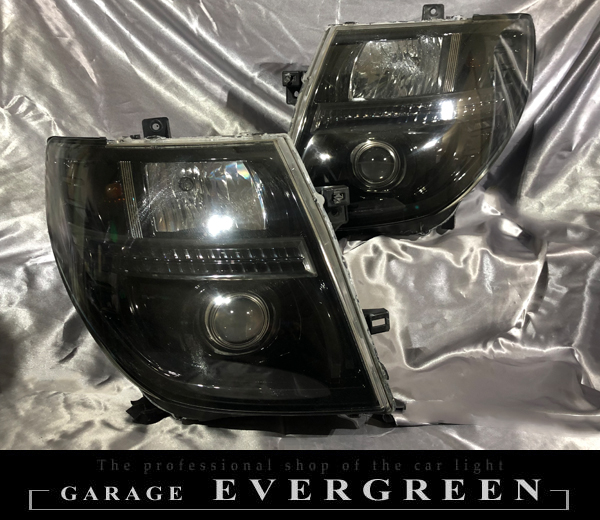 E51系 エルグランド 中期/後期 AFS仕様車用 インナーブラック塗装 仕様 純正ドレスアップヘッドライト