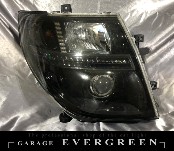 E51系 エルグランド 中期/後期 AFS仕様車用 インナーブラック塗装 仕様 純正ドレスアップヘッドライト