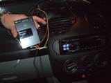VW　ニュービートル　社外CDユニット取り付け　ETC取り付け　室内LED照明取り付け4