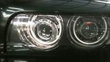 BMW　E38　後期　ダブルプロジェクター　ロービーム4灯化　バイキセノン　CCFL　ヘッドライトレンズクリーニング　クリスタル　ワンオフ加工ヘッドライト3