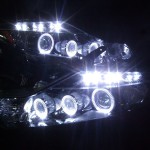 Z51 ムラーノ　増設LED&LEDイカリング ヘッドライト