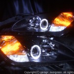 S2000 AP1 前期 ヘッドライトセット　4連白色イカリング&増設高輝度LED 仕様