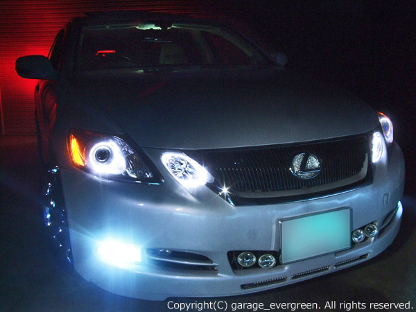 レクサス LEXUS GS 右ヘッドライト GRL10