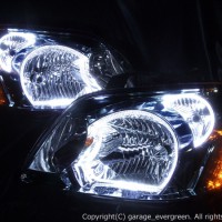 HID付□RX-8 前期 SE3P□高輝度LEDイカリング□ヘッドライト EG