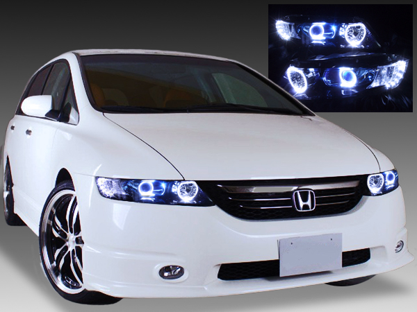 ホンダ ホンダRB1/2 オデッセイ 左ヘッドライト HID 200430153