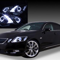 ブラック&イカリング4連装&増設高輝度LED インナーブラック