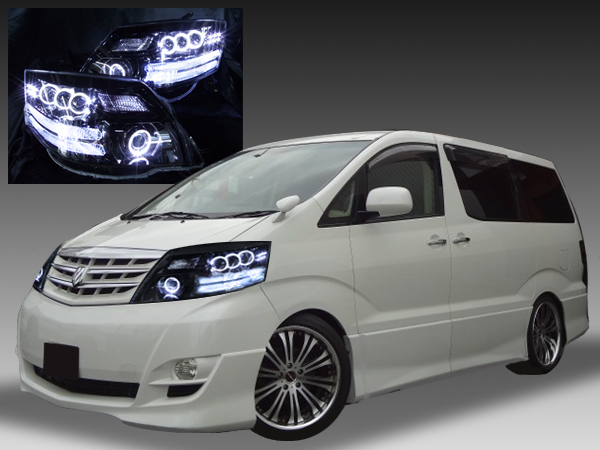 10系アルファード 後期 HID/AFS車用 ドレスアップヘッドライト ＜限定