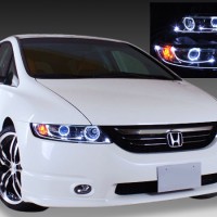 RB3オデッセイ,RB4オデッセイ,LED,HID,CCFL,インナー塗装,イカリング,クリーニング,コーキング,コーティング,ヘッドライト,防水,黄ばみ,プロジェクター移植,  | ガレージエバーグリーン