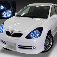 カルディナ ヘッドライト T24系 カルディナ 後期 純正HID車用 純正ドレスアップヘッド