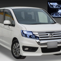 ホンダ RKステップワゴン 後期 純正HID車用 純正ドレスアップ