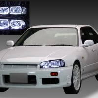 日産 R34系 スカイライン 前期/後期 純正ハロゲン車用 純正ドレス