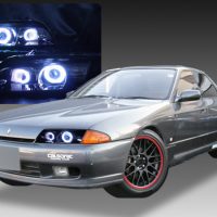 R32 スカイライン/GT-R 前期/後期 純正ドレスアップヘッドライト 4連