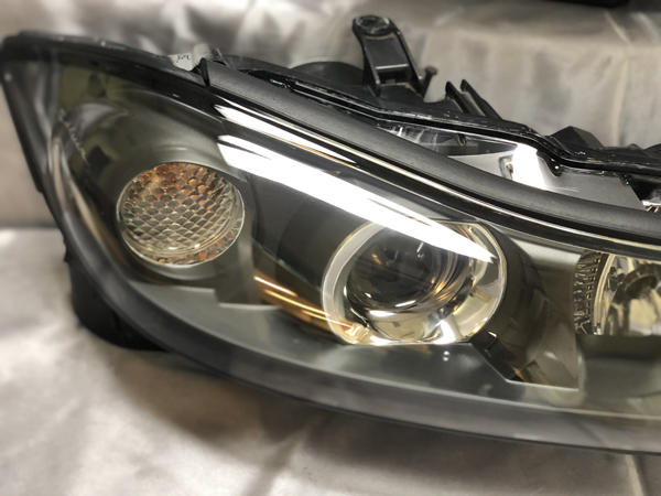 S15シルビア　新品 社外レンズ 交換作業 ヘッドライト交換