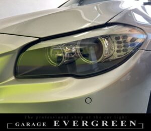 水漏れ修理 BMW 5シリーズ F10 輸入車 ヘッドライト修理