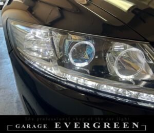 受注生産 ZF1/ZF2 ホンダ CR-Z 前期/中期 純正加工品 ドレスアップ ヘッドライト LEDイカリング4連＆白橙LED増設 仕様