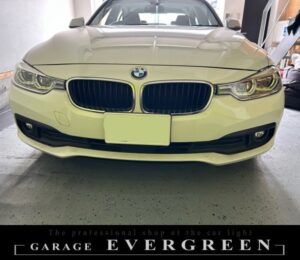 水漏れ・結露修理！BMW f30 3シリーズ 後期 ヘッドライト 修理＆クリーニング＆防水処理