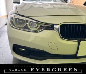 水漏れ・結露修理！BMW f30 3シリーズ 後期 ヘッドライト 修理＆クリーニング＆防水処理