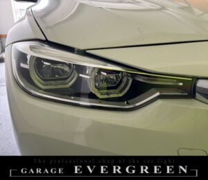 水漏れ・結露修理！BMW f30 3シリーズ 後期 ヘッドライト 修理＆クリーニング＆防水処理