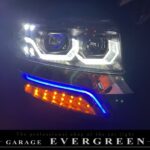 社外ヘッドライト 修理 JF/1JF2 N-BOXカスタム 水漏れ修理＆レンズクリア塗装 ヘッドライトリペア