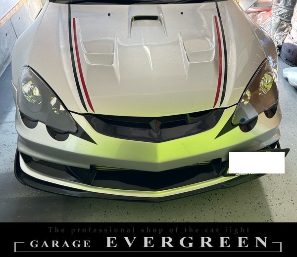 DC5 インテグラ 前期 新品 インナー艶消しブラック塗装 仕様 純正加工品 ドレスアップ ヘッドライト 交換