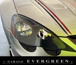 DC5 インテグラ 前期 新品 インナー艶消しブラック塗装 仕様 純正加工品 ドレスアップ ヘッドライト 交換