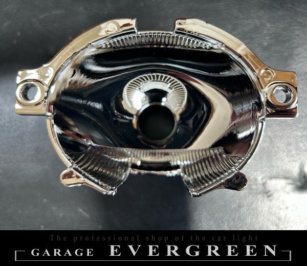 再メッキ加工！BP/BL レガシー 後期 純正 ヘッドライト レンズクリーニング＆コーティング済み