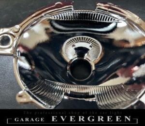 再メッキ加工！BP/BL レガシー 後期 純正 ヘッドライト レンズクリーニング＆コーティング済み