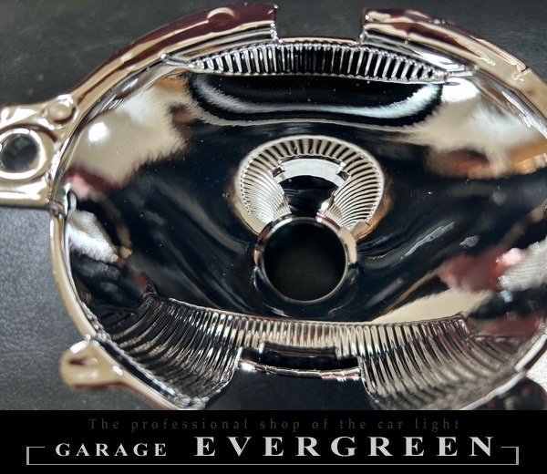 再メッキ加工！BP/BL レガシー 後期 純正 ヘッドライト レンズクリーニング＆コーティング済み