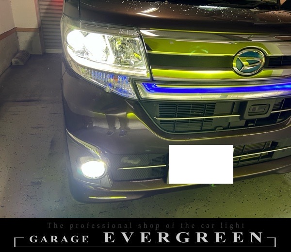 LA660 タントカスタム LEDフォグランプ化