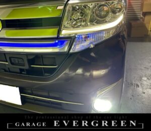 LA660 タントカスタム LEDフォグランプ化