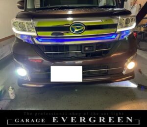 LA660 タントカスタム LEDフォグランプ化