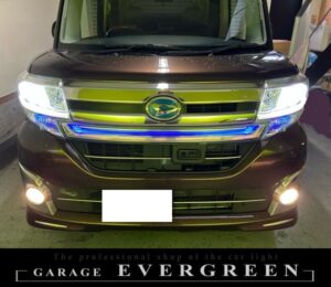 LA660 タントカスタム LEDフォグランプ化