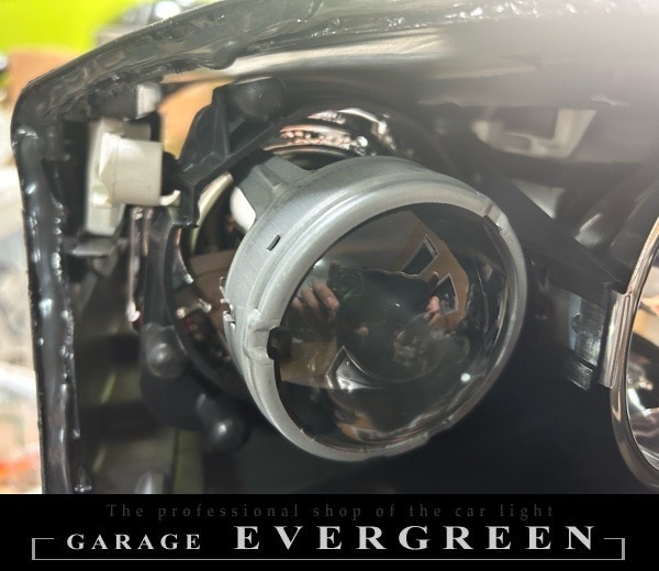 再メッキ加工！アウディ TT 8N 純正 ヘッドライト レンズクリーニング＆コーティング済み