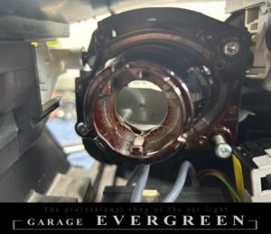 再メッキ加工！アウディ TT 8N 純正 ヘッドライト レンズクリーニング＆コーティング済み