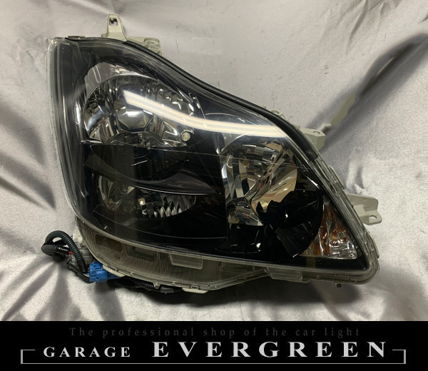 【車検対応】18系 クラウン アスリート/ロイヤルサルーン AFS有り車用 純正加工品ドレスアップヘッドライト インナーブラック塗装&レンズコーティング加工済み