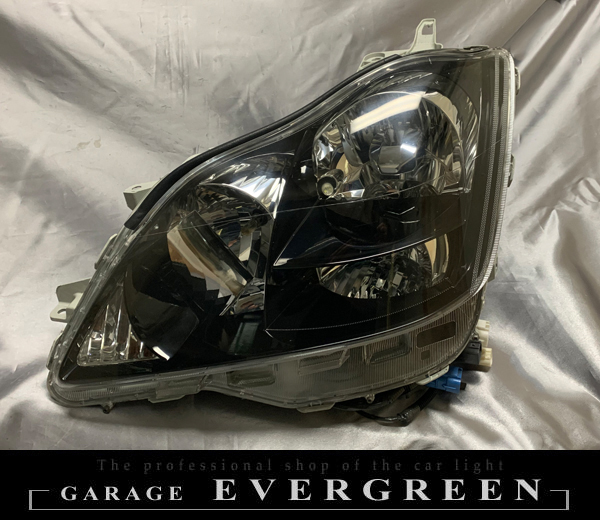 【車検対応】18系 クラウン アスリート/ロイヤルサルーン AFS有り車用 純正加工品ドレスアップヘッドライト インナーブラック塗装&レンズコーティング加工済み