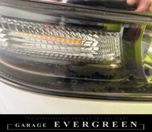 ヘッドライトクリーニング＆コーティング 20系 ヴェルファイア 純正ヘッドライト