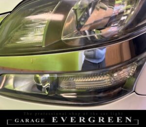 ヘッドライトクリーニング＆コーティング 20系 ヴェルファイア 純正ヘッドライト