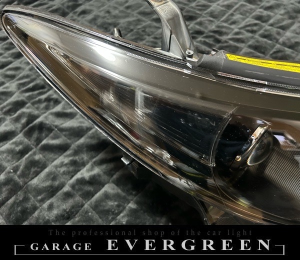 50系 エスティマ 前期 インナーブラッククロム&レンズ新品交換 純正加工品 ドレスアップ ヘッドライト