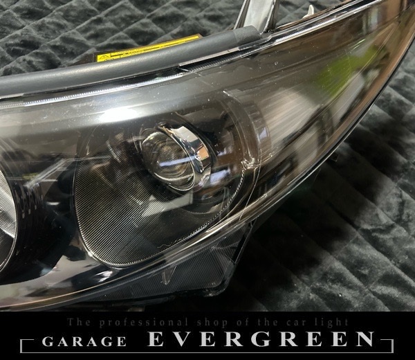 50系 エスティマ 前期 インナーブラッククロム&レンズ新品交換 純正加工品 ドレスアップ ヘッドライト