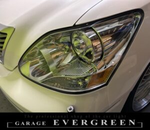 30系 セルシオ 後期 ヘッドライト加工 US仕様 純正加工品 ドレスアップ ヘッドライト