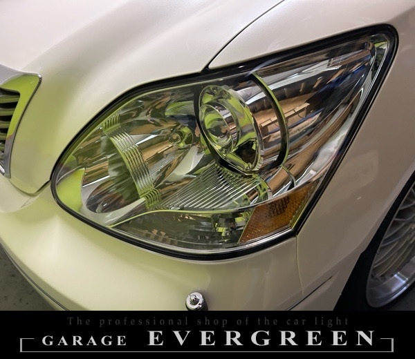 30系 セルシオ 後期 ヘッドライト加工 US仕様 純正加工品 ドレスアップ ヘッドライト