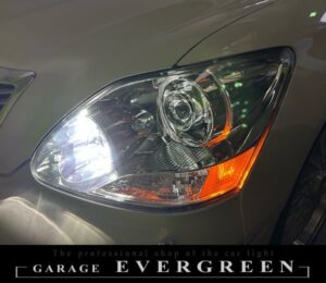 30系 セルシオ 後期 ヘッドライト加工 US仕様 純正加工品 ドレスアップ ヘッドライト