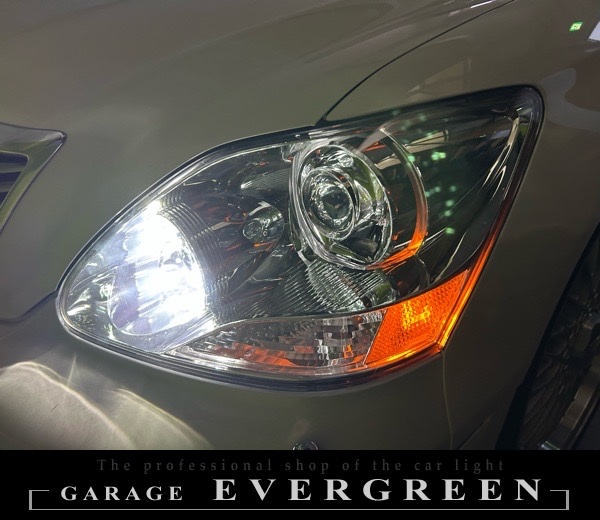 30系 セルシオ 後期 ヘッドライト加工 US仕様 純正加工品 ドレスアップ ヘッドライト