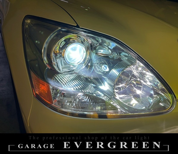 30系 セルシオ 後期 ヘッドライト加工 US仕様 純正加工品 ドレスアップ ヘッドライト