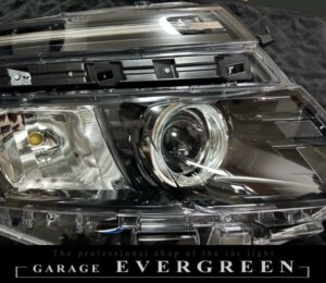 新品 80系 ヴォクシー 前期 純正LEDポジション色替え＆LEDイカリング 仕様 純正加工品 ドレスアップ ヘッドライト